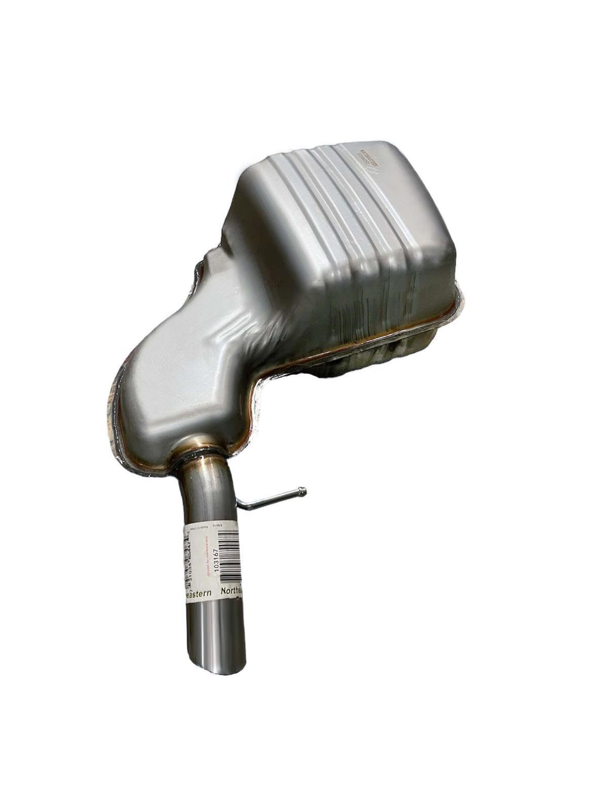 2003-2007 Volvo V70 and XC70 2.5L Exhaust Resonator Pipe and Muffler