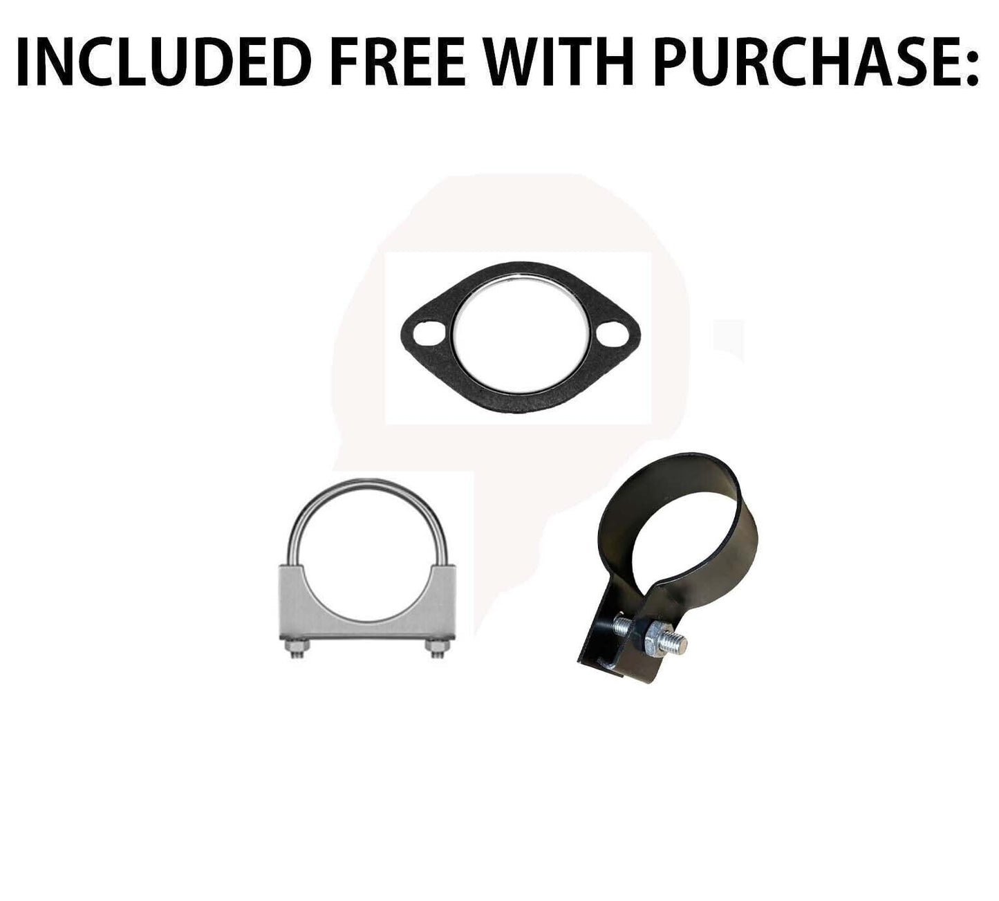 2003-2007 Volvo V70 and XC70 2.5L Exhaust Resonator Pipe and Muffler