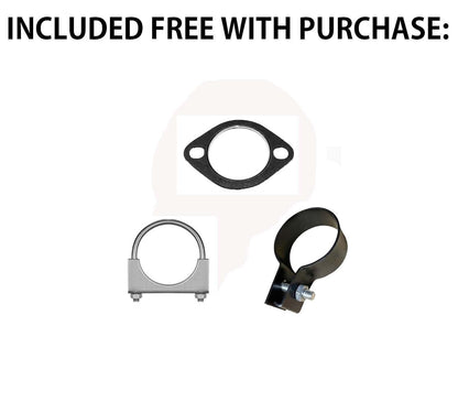 2003-2007 Volvo V70 and XC70 2.5L Exhaust Resonator Pipe and Muffler