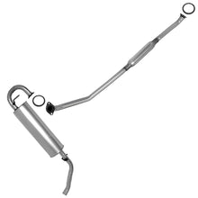 Northeastern Exhaust | Direct Fit Resonator Pipe and Muffler Exhaust System Kit Compatible for Toyota RAV4 1998-2000 2.0L 4-Door | Free Gasket Included | Only for 4-Door Models