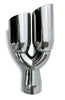 Colt Exhaust | Stainless Steel - Universal Dual Exhaust Tips 3" Inch ID Inlet x 3" Inch OD Outlet x 13" Inch Long