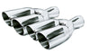 Pair of Universal Dual Exhaust Tips