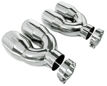 Pair of Universal Dual Exhaust Tips