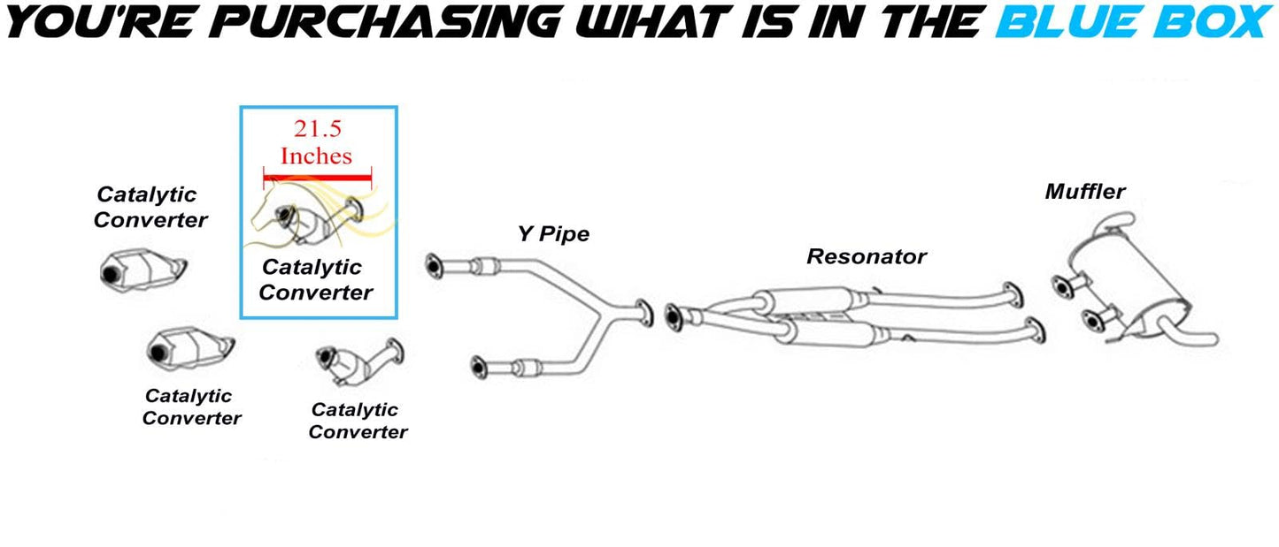 2018-2020 Infiniti Q50/Q60 3.0L EPA Approved Catalytic Converter