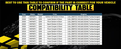 2018-2020 Infiniti Q50/Q60 3.0L EPA Approved Catalytic Converter