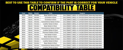 2012-2015 Buick Verano 2.4L Catalytic Converter