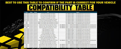 Driver-Side Catalytic Converter for 2017-2024 Chrysler Pacifica and 2020-2024 Voyager 3.6L