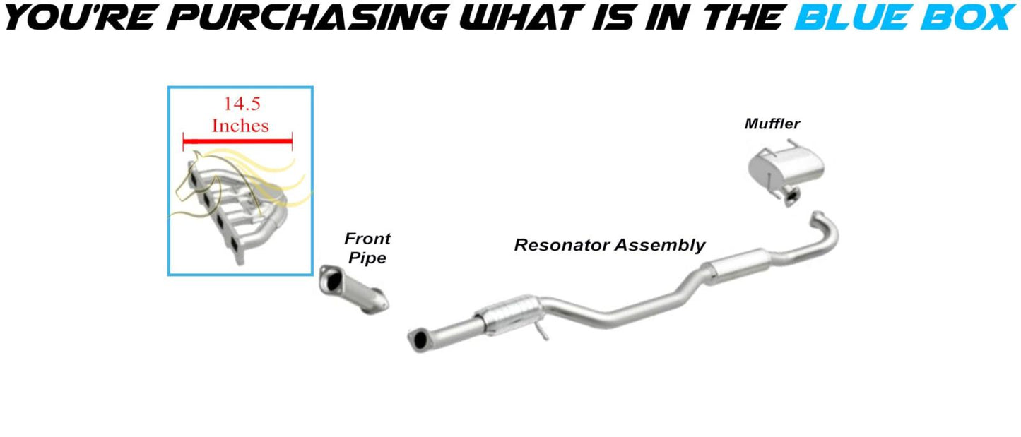 Manifold Catalytic Converter for 2014-2015 Mitsubishi Outlander Sport 2.0L and 2014-2018 Outlander 2.4L