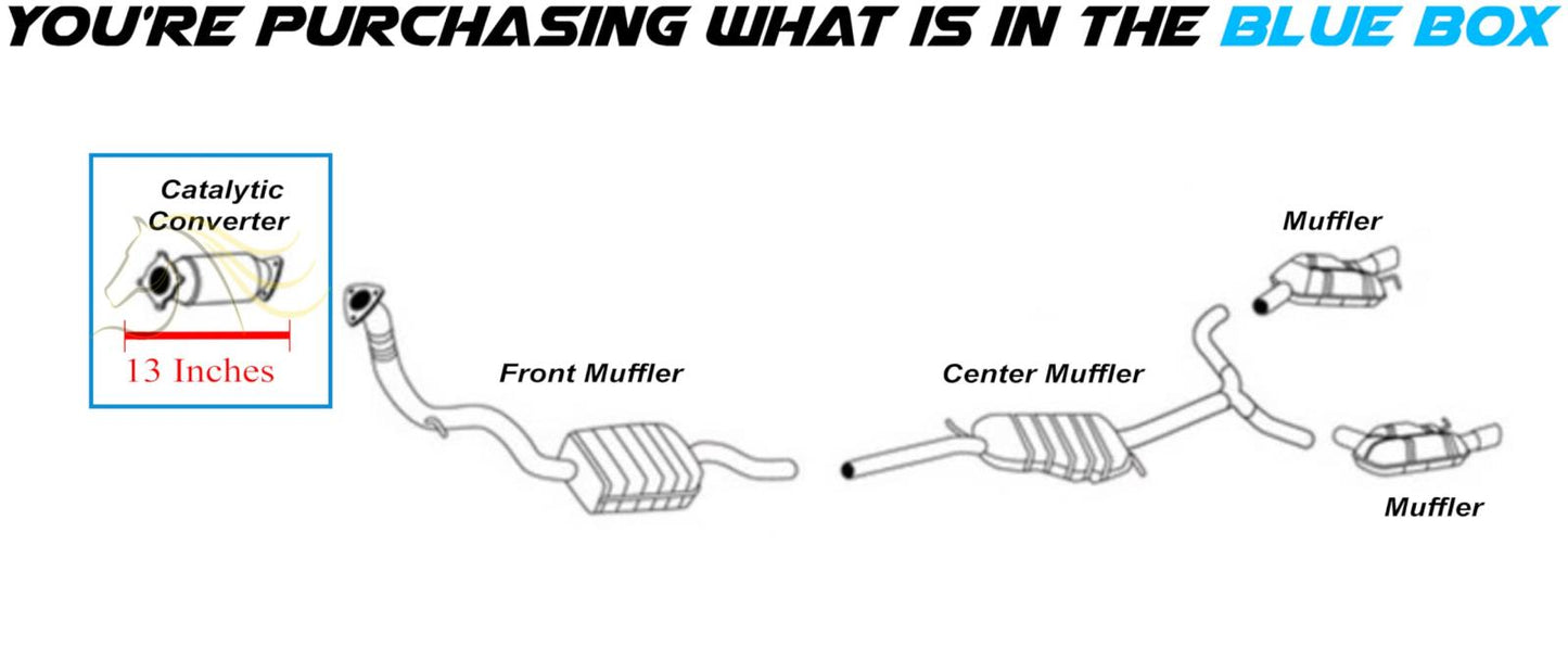2017-2018 Audi A4 and A4 Quattro | 2017-2020 A4 Allroad 2.0L Exhaust Catalytic Converter