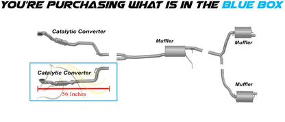 2011-2023 Chrysler 300, Dodge Challenger & Charger 3.6L Exhaust Driver-Side Catalytic Converter