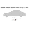 H Pipe, Muffler, and Tail Pipe for 1996-1999 Chevrolet/GMC C/K 1500 5.7L - 141.5" WB