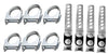 1987-2002 Chevrolet Silverado/C/K 1500 and 2500 Dual 2.5'' Mandrel-Bent Pipe with Angle Cut Tips and Single Chamber Muffler Exhaust Kit