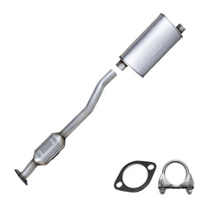 Catalytic Converter and Muffler Exhaust for 2010-2017 Chevrolet Equinox and GMC Terrain 2.4L