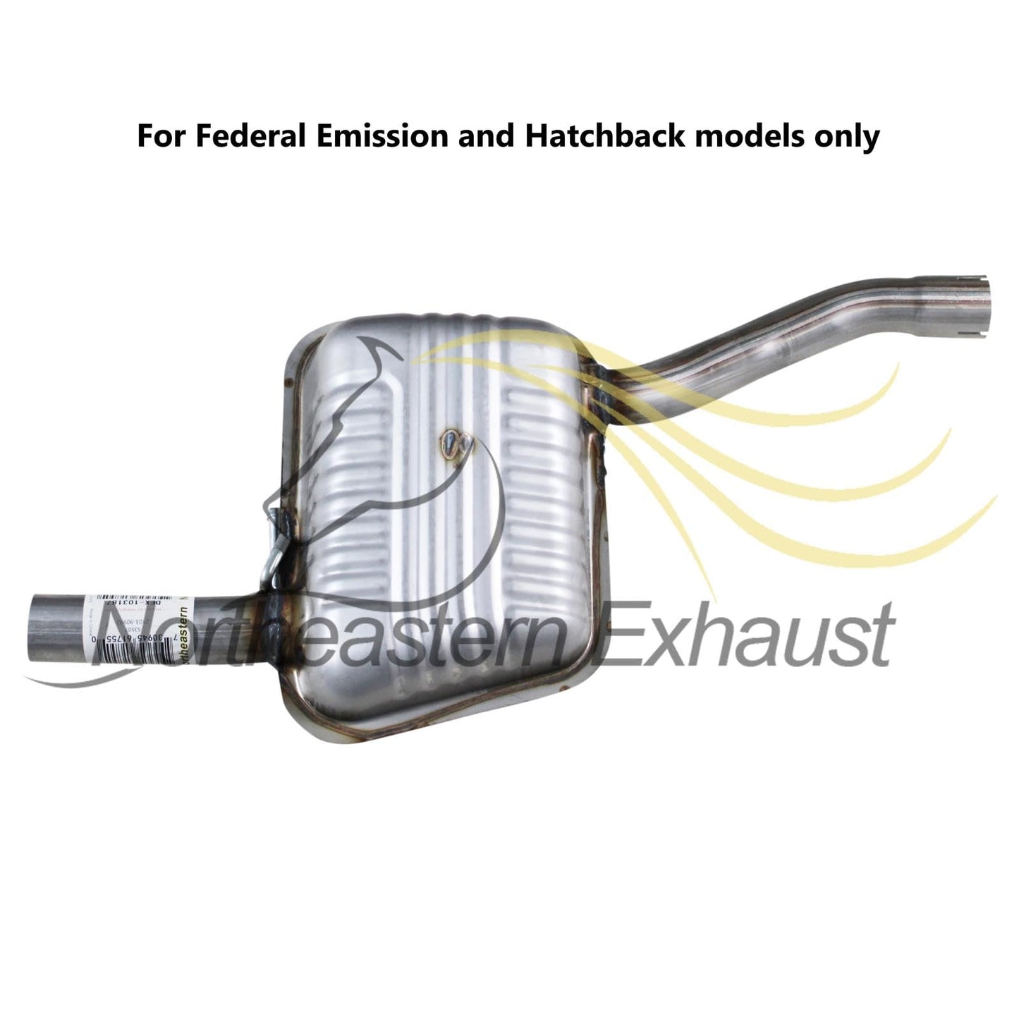 2005-2007 Ford Focus 2.0L Exhaust Muffler - Hatchback only
