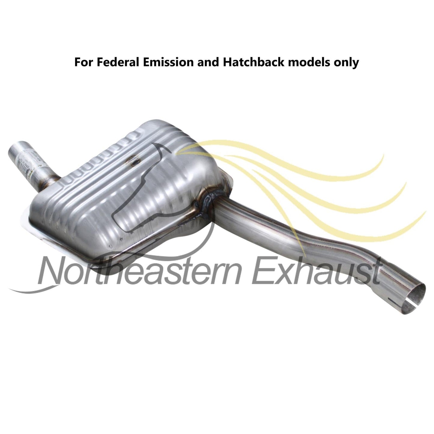 2005-2007 Ford Focus 2.0L Exhaust Muffler - Hatchback only