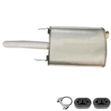 Northeastern Exhaust | Stainless Steel Exhaust Muffler Compatible for 2000-2005 Chevrolet Impala 3.4L, 3.8L | 2000-2005 Chevrolet Monte Carlo 3.4L | Free Clamp and Hangers Included