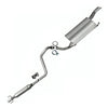 2004-2006 Scion XB 1.5L Exhaust Resonator Pipe and Muffler