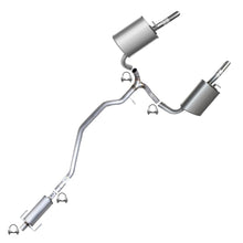 2006-2011 Mercury Milan 3.0L Exhaust Resonator Pipe, Intermediate Pipe, and Pair of Muffler