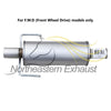 2006-2011 Mercury Milan 3.0L Exhaust Resonator Pipe, Intermediate Pipe, and Pair of Muffler