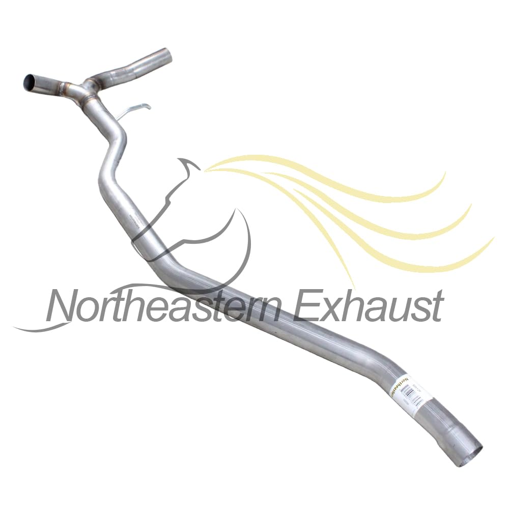2006-2011 Mercury Milan 3.0L Exhaust Resonator Pipe, Intermediate Pipe, and Pair of Muffler