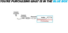 2001-2004 Hyundai Santa Fe 2.4L Exhaust Muffler