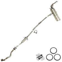 Northeastern Exhaust | Stainless Steel Front Pipe Resonator Muffler Exhaust System Kit Compatible for Toyota RAV4 2001-2003 2.0L | Free Gaskets and Spring Bolt Kit Included | Automotive Replacement Part