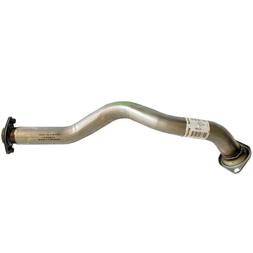 Northeastern Exhaust | Stainless Steel Front Pipe Resonator Muffler Exhaust System Kit Compatible for Toyota RAV4 2001-2003 2.0L | Free Gaskets and Spring Bolt Kit Included | Automotive Replacement Part