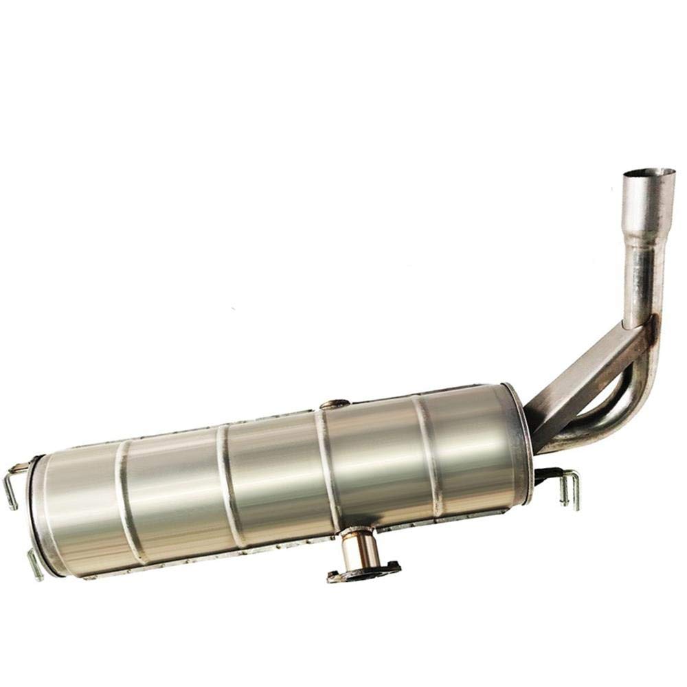 Northeastern Exhaust | Stainless Steel Front Pipe Resonator Muffler Exhaust System Kit Compatible for Toyota RAV4 2001-2003 2.0L | Free Gaskets and Spring Bolt Kit Included | Automotive Replacement Part
