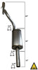 Stainless Steel Performance Cat-Back Exhaust System for Jeep Grand Cherokee 1999-2004 | May need modification