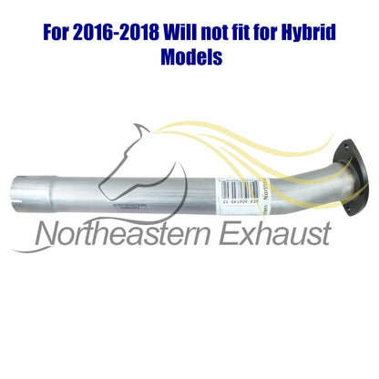 Northeastern Exhaust | Stainless Steel Direct Fit Exhaust Center Muffler Compatible for 2013-2018 Toyota RAV4 2.5L | Free Gaskets and Clamps and Spring Bolt Kit Included | Automotive Replacement Part