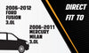 2006-2012 Ford Fusion and 2006-2011 Mercury Milan 3.0L Resonator Pipe