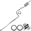 1999-2000 Honda Civic 1.6L Resonator Pipe and Muffler