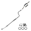 1999-2000 Honda Civic 1.6L Front Pipe, Resonator Pipe and Muffler