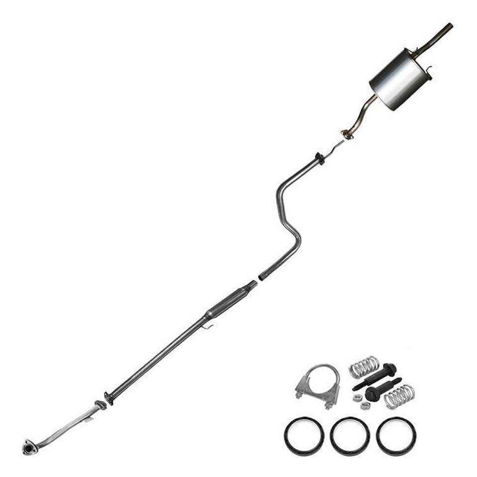 1999-2000 Honda Civic 1.6L Front Pipe, Resonator Pipe and Muffler