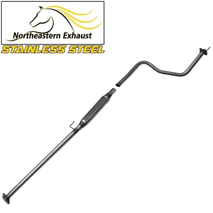 1999-2000 Honda Civic 1.6L Front Pipe, Resonator Pipe and Muffler