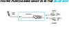 2004-2005 Audi A4 and 2002-2005 A4 Quattro 1.8L Resonator Pipe