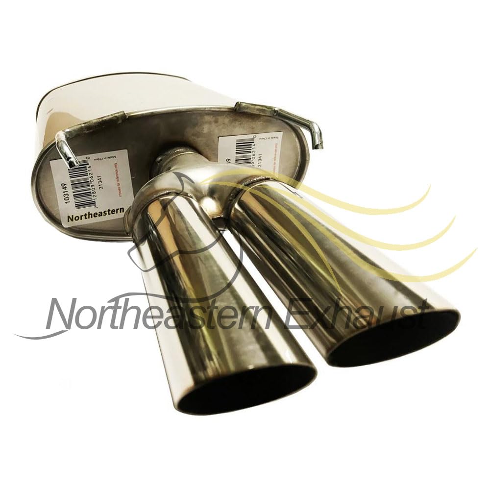 2003-2004 Buick Regal 3.8L Resonator Pipe, Intermediate Pipe and Muffler