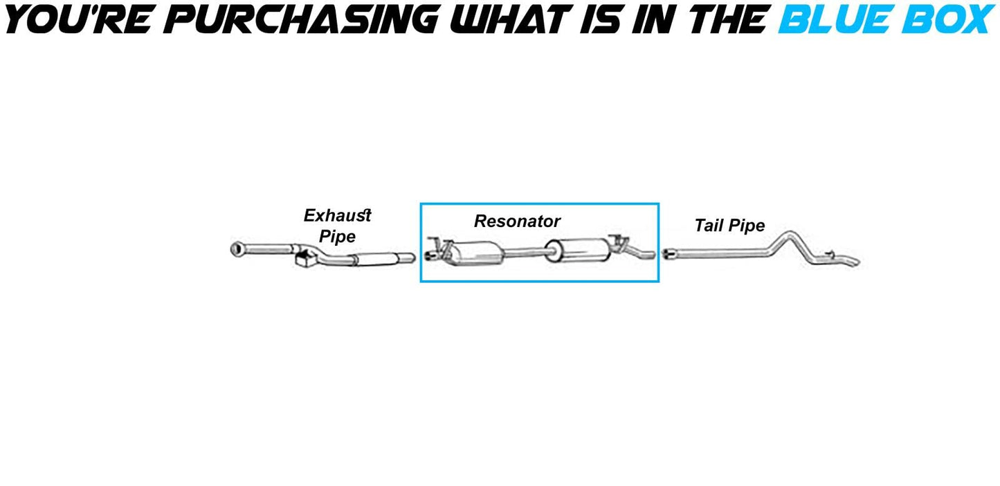 2003-2006 Dodge & Freightliner Sprinter 2500 & 3500 | EPA-Approved Catalytic Resonator Muffler Pipe Exhaust