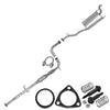 1994-1997 Honda Accord 2.2L Exhaust Resonator Pipe and Muffler