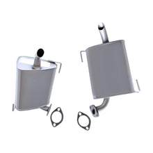 2005-2009 Subaru Outback 2.5L Exhaust Pair of Mufflers