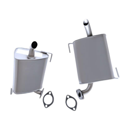 2005-2009 Subaru Outback 2.5L Exhaust Pair of Mufflers
