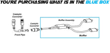 2010-2013 Acura MDX 3.7L Exhaust Muffler Assembly | Driver & Passenger-side