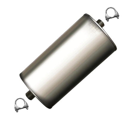 Northeastern Exhaust | Stainless Steel Exhaust Muffler Compatible for 2006-2010 Explorer Explorer Sport Trac Mountaineer 4.0L - Free Clamps Included