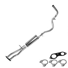 1996-1998 GMC C1500 C2500 K1500 5.7L Exhaust H-Pipe, Muffler and Tail Pipe