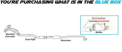 2002-2006 Nissan Sentra 2.5L Exhaust Rear Muffler