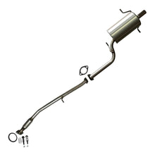 Northeastern Exhaust | Stainless Steel Resonator Pipe & Rear Muffler Exhaust System Kit Compatible for Subaru Impreza 1999-2001 2.2L | Free Gaskets and Spring Bolt Kit Included | Automotive Replacement Part