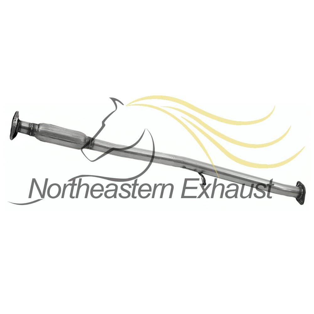 Northeastern Exhaust | Stainless Steel Resonator Pipe & Rear Muffler Exhaust System Kit Compatible for Subaru Impreza 1999-2001 2.2L | Free Gaskets and Spring Bolt Kit Included | Automotive Replacement Part