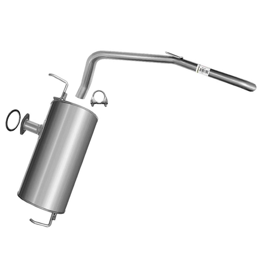 2004-2010 Toyota Sienna 3.3L 3.5L Exhaust Muffler and Tail Pipe