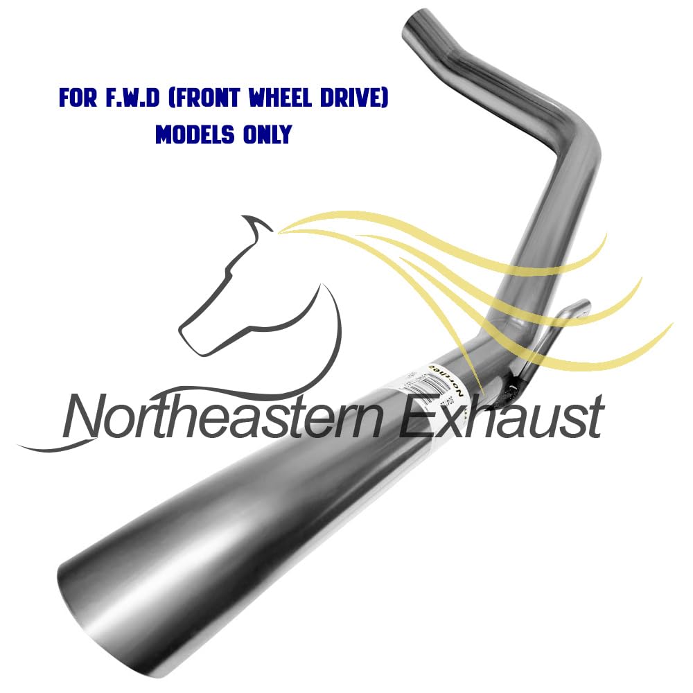 2004-2010 Toyota Sienna 3.3L 3.5L Exhaust Muffler and Tail Pipe