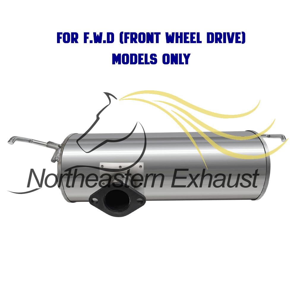 2004-2010 Toyota Sienna 3.3L 3.5L Exhaust Muffler and Tail Pipe